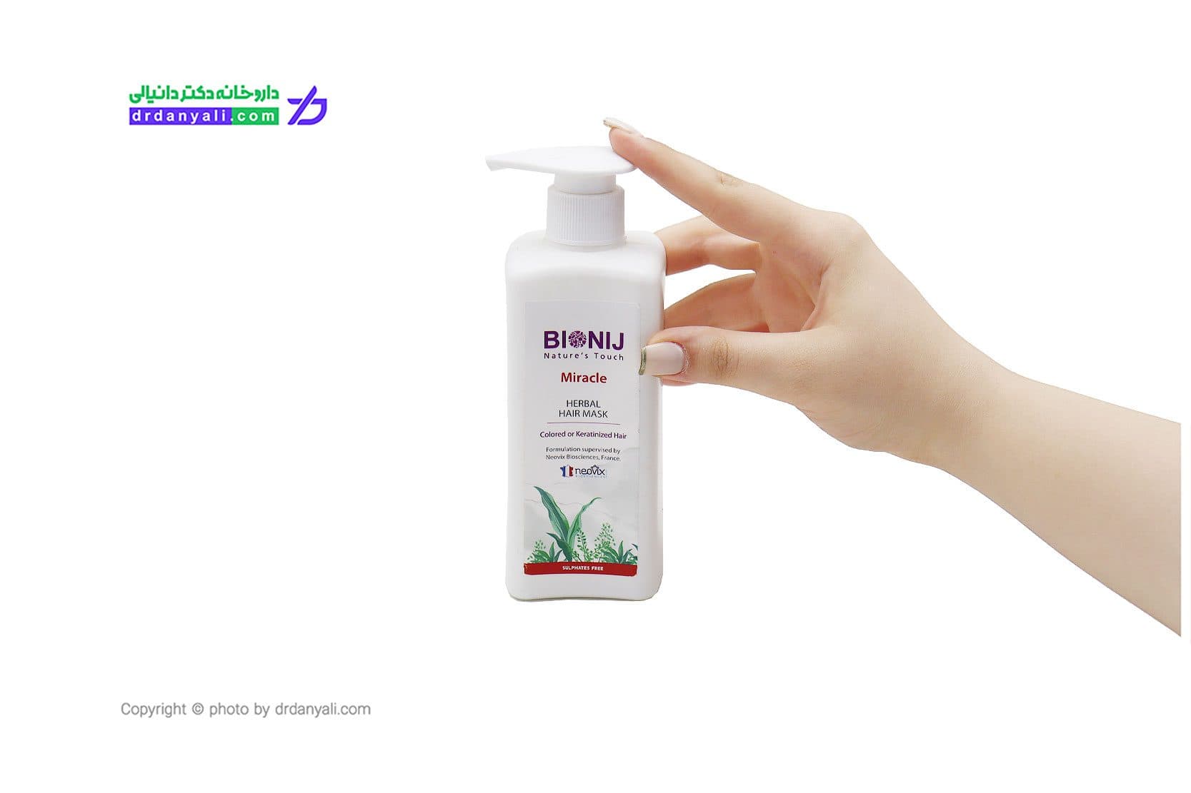 ماسک موهای رنگ یا کراتین شده بیونیج 300 میل — تصویر ۲
