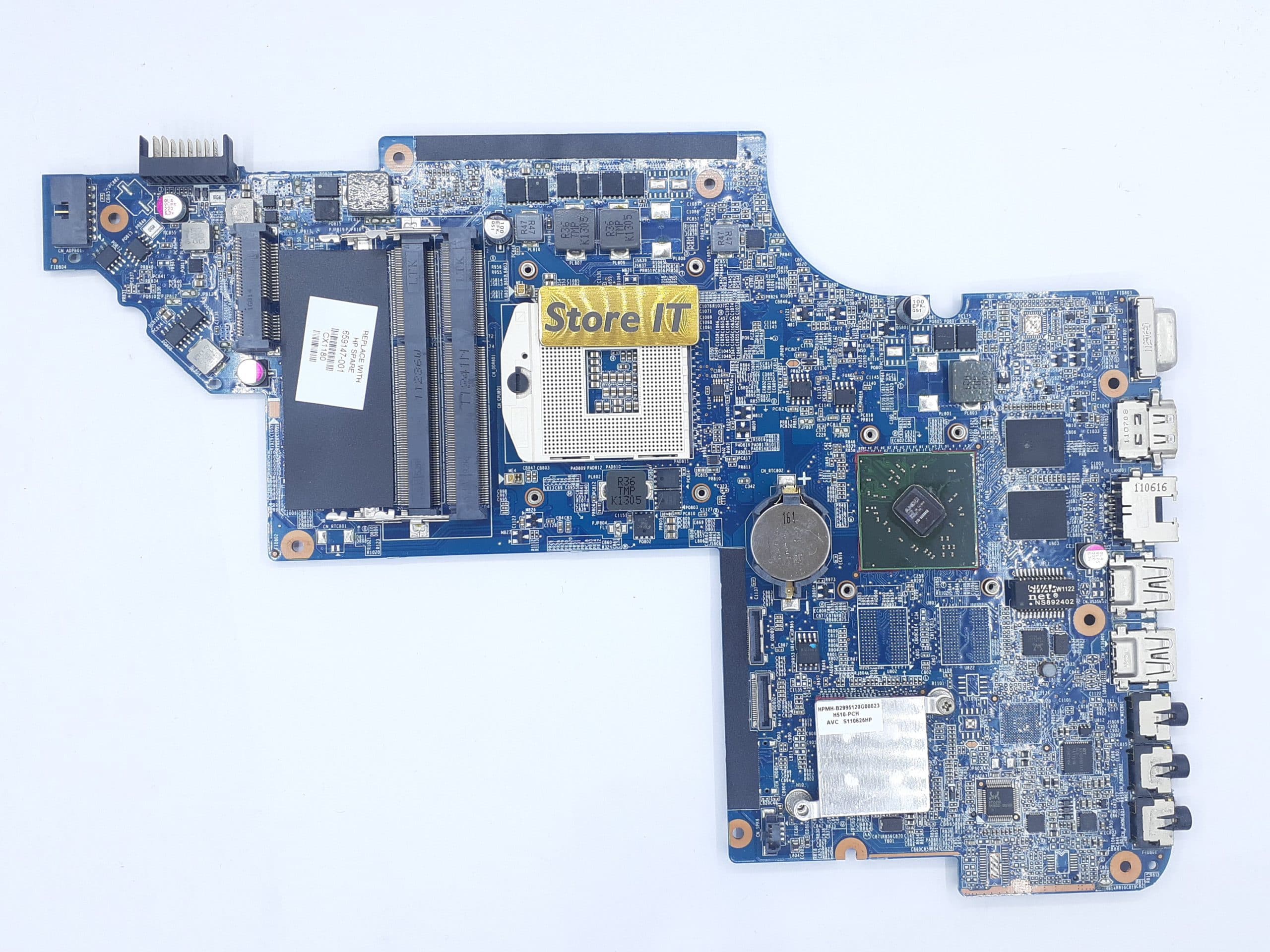 مادربرد لپ تاپ اچ پی Pavilion DV6-6000 I5 SUPPORT با گرافیک 1GB