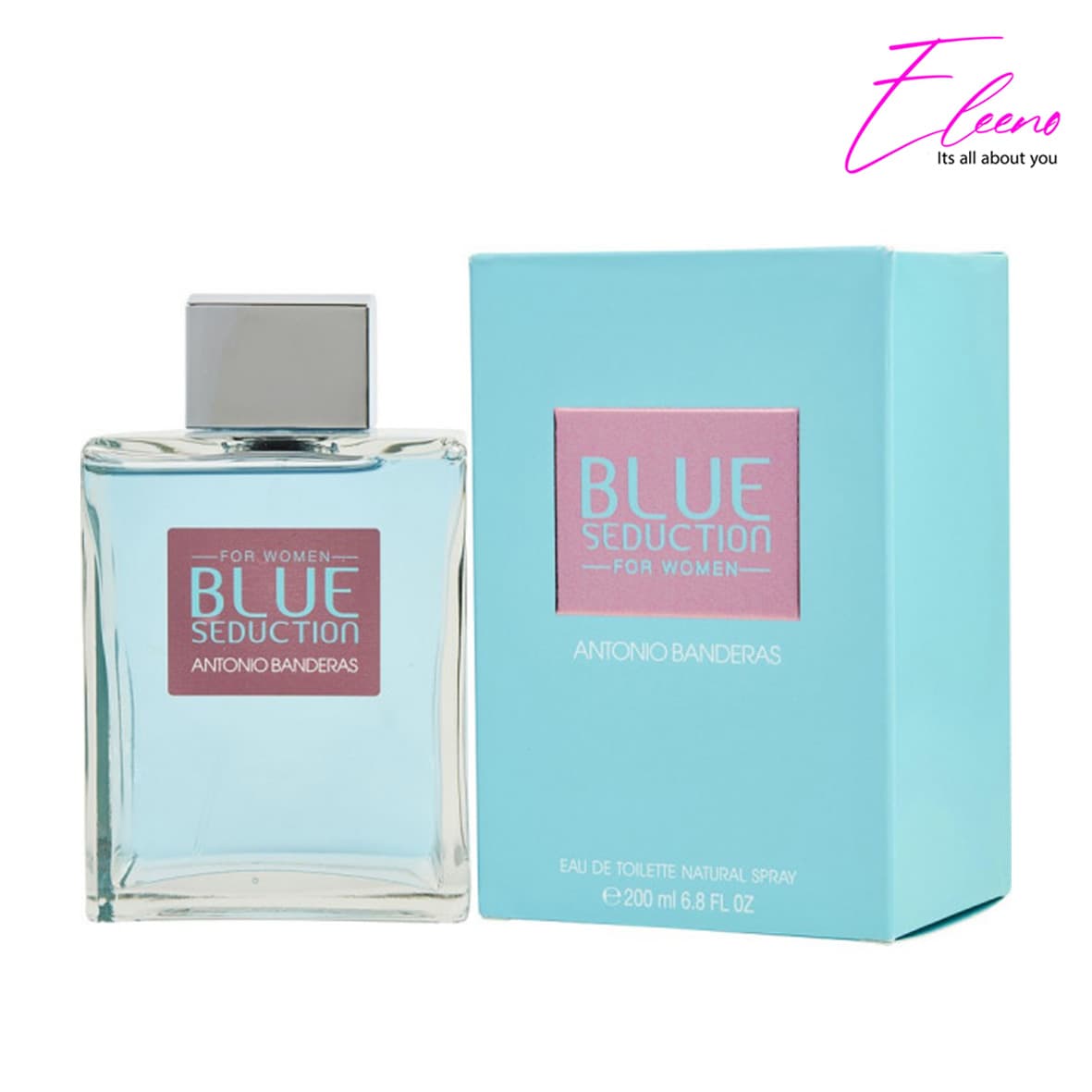 ادوتویلت زنانه آنتونیو باندراس آبی مدل Blue Seduction حجم ۲۰۰ میل