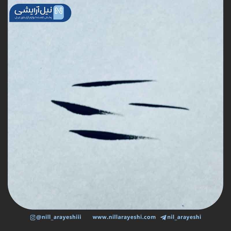 خط چشم مویی نگین دار پینک کی کد PK5048 — تصویر ۳