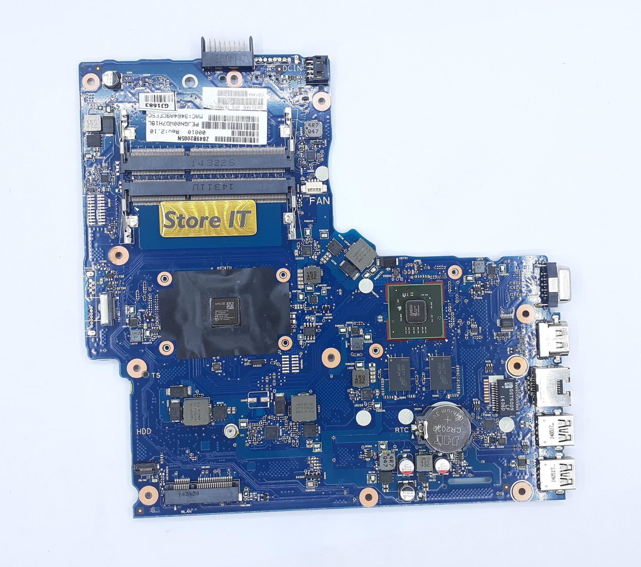 مادربرد لپ تاپ اچ پی ProBook 355 G2/14-AF AMD A4 با گرافیک 2GB — تصویر ۲
