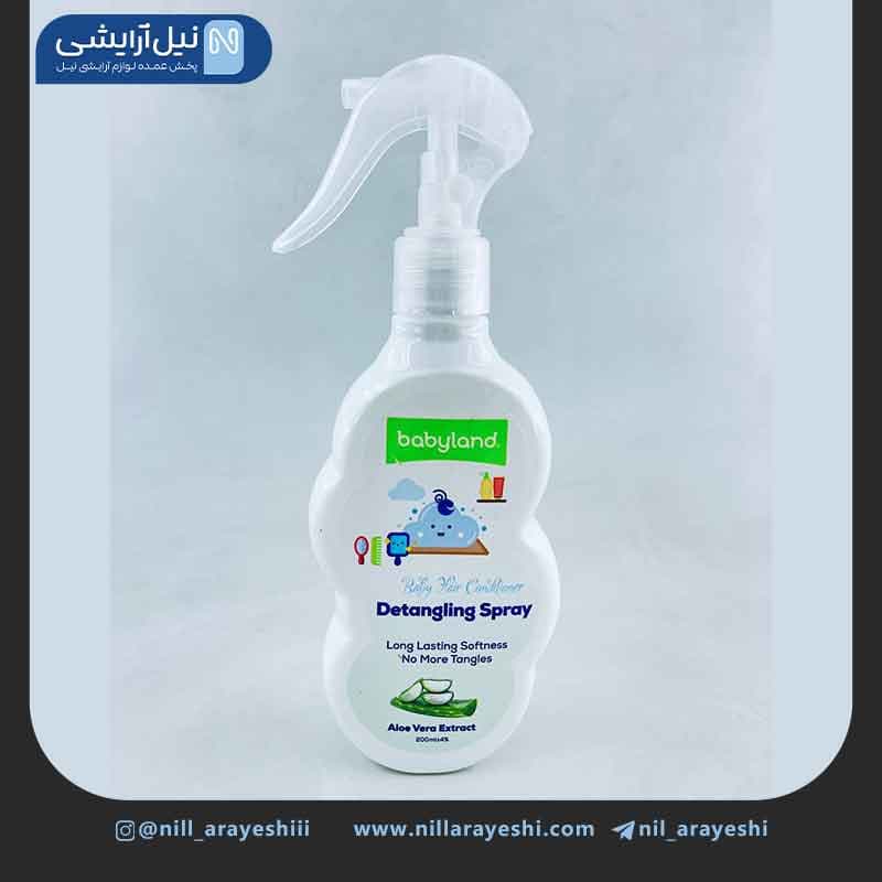 اسپری گره بازکن و نرم کننده موی سر کودک بی بی لند 200 میل
