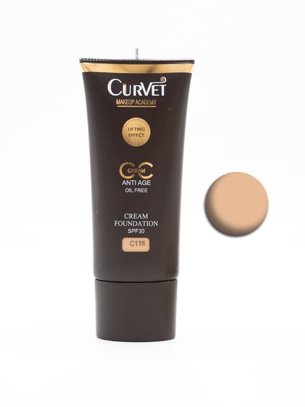 کرم پودر تیوپی کوروت Curvet C116