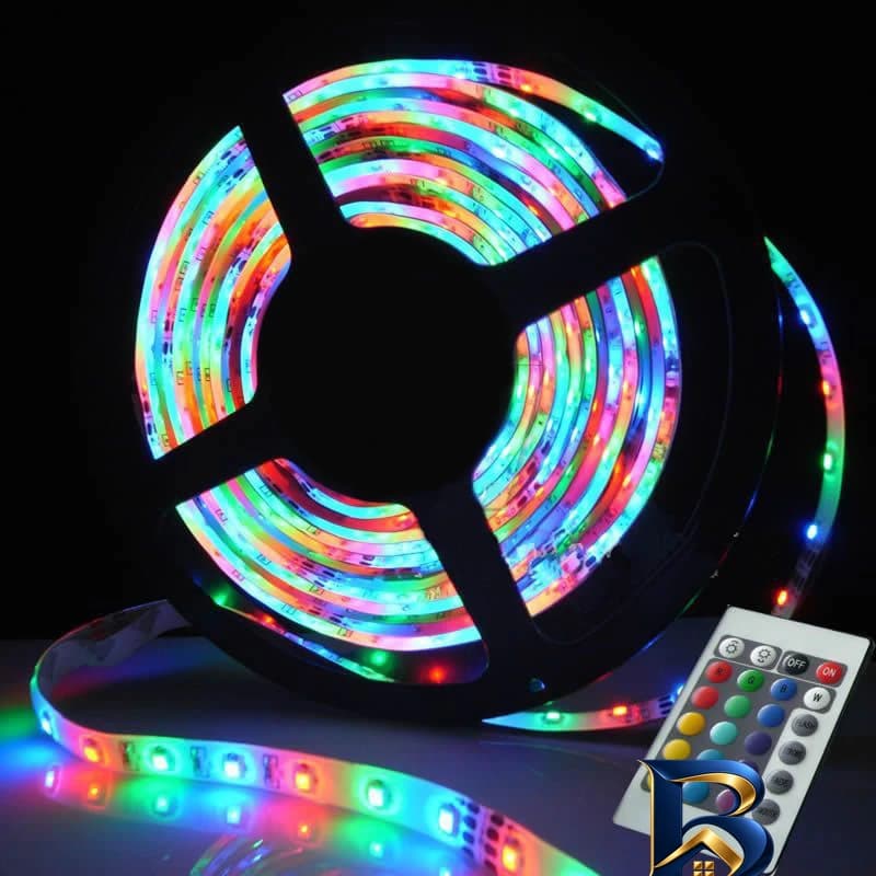 ریسه ال ای دی RGB-remote با طول ۵ متر — تصویر ۳