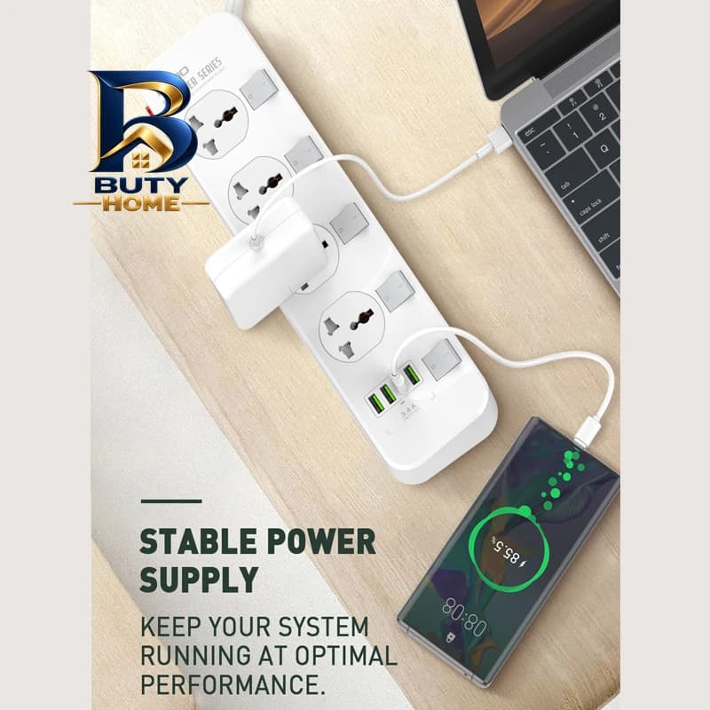 چند راهی برق مدل الدینیو Power Socket — تصویر ۷