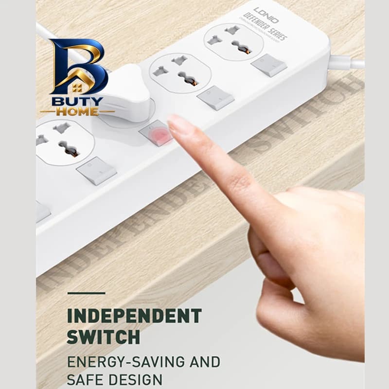 چند راهی برق مدل الدینیو Power Socket — تصویر ۲