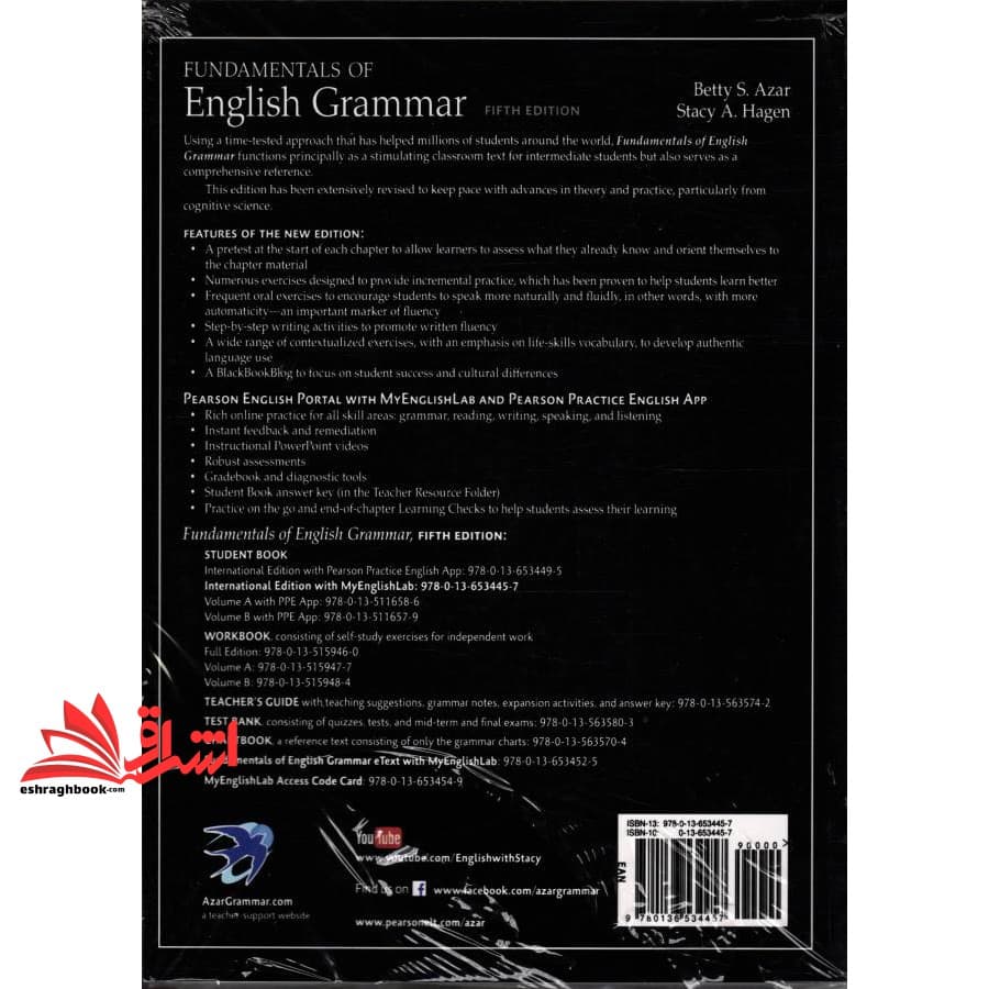 کتاب Fundamentals of English Grammar ۵th + CD فاندامنتال آف انگلیش گرامر — تصویر ۲