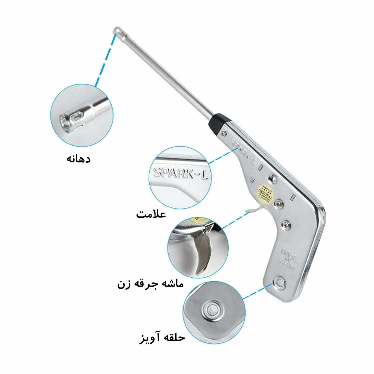 فندک آشپزخانه اتمی مدل SPARK-L — تصویر ۵