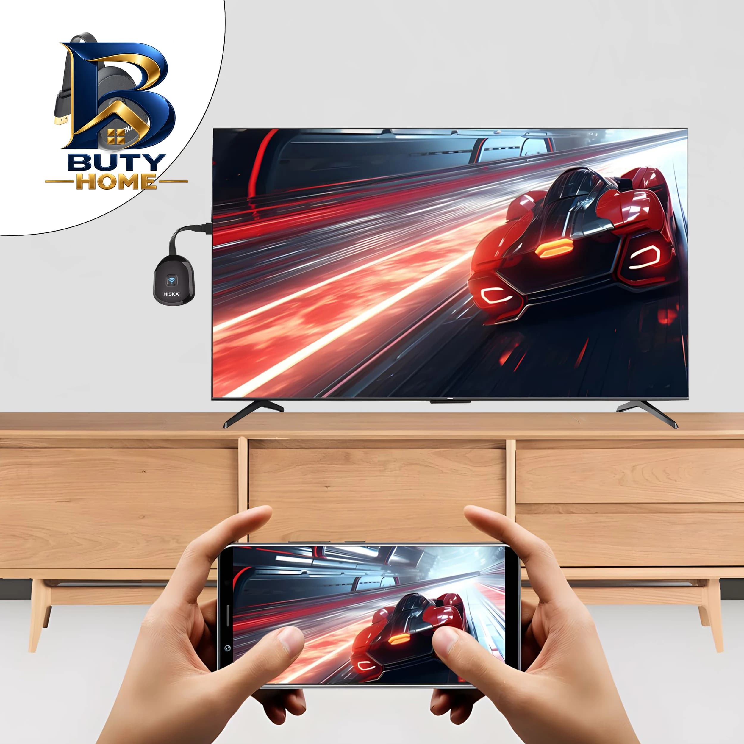 HDMI دانگل هیسکا مدل HR-۳۰ اصل — تصویر ۵