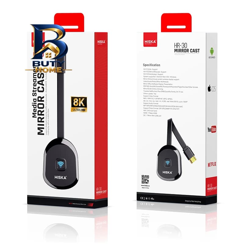 HDMI دانگل هیسکا مدل HR-۳۰ اصل — تصویر ۷
