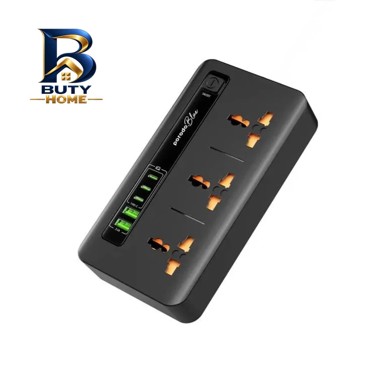 چندراهی برق پرودو مدل PB-۳ACC۲CM-BK اصل — تصویر ۳