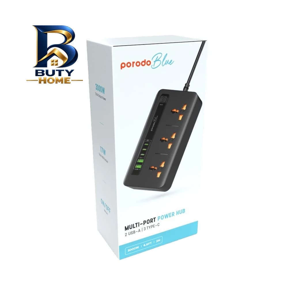چندراهی برق پرودو مدل PB-۳ACC۲CM-BK اصل — تصویر ۲