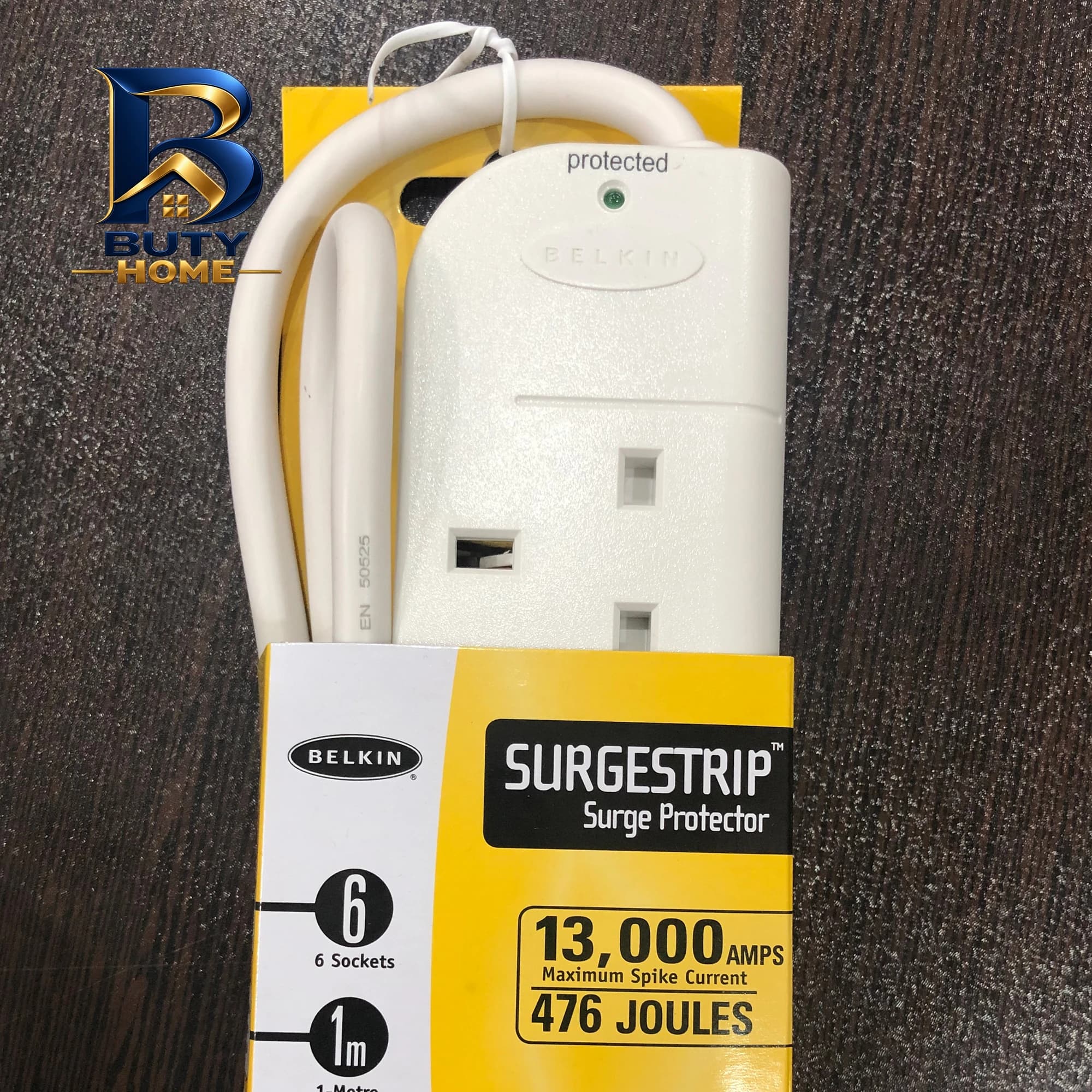 محافظ شوک الکتریکی بلکین مدل Surgestrip — تصویر ۴