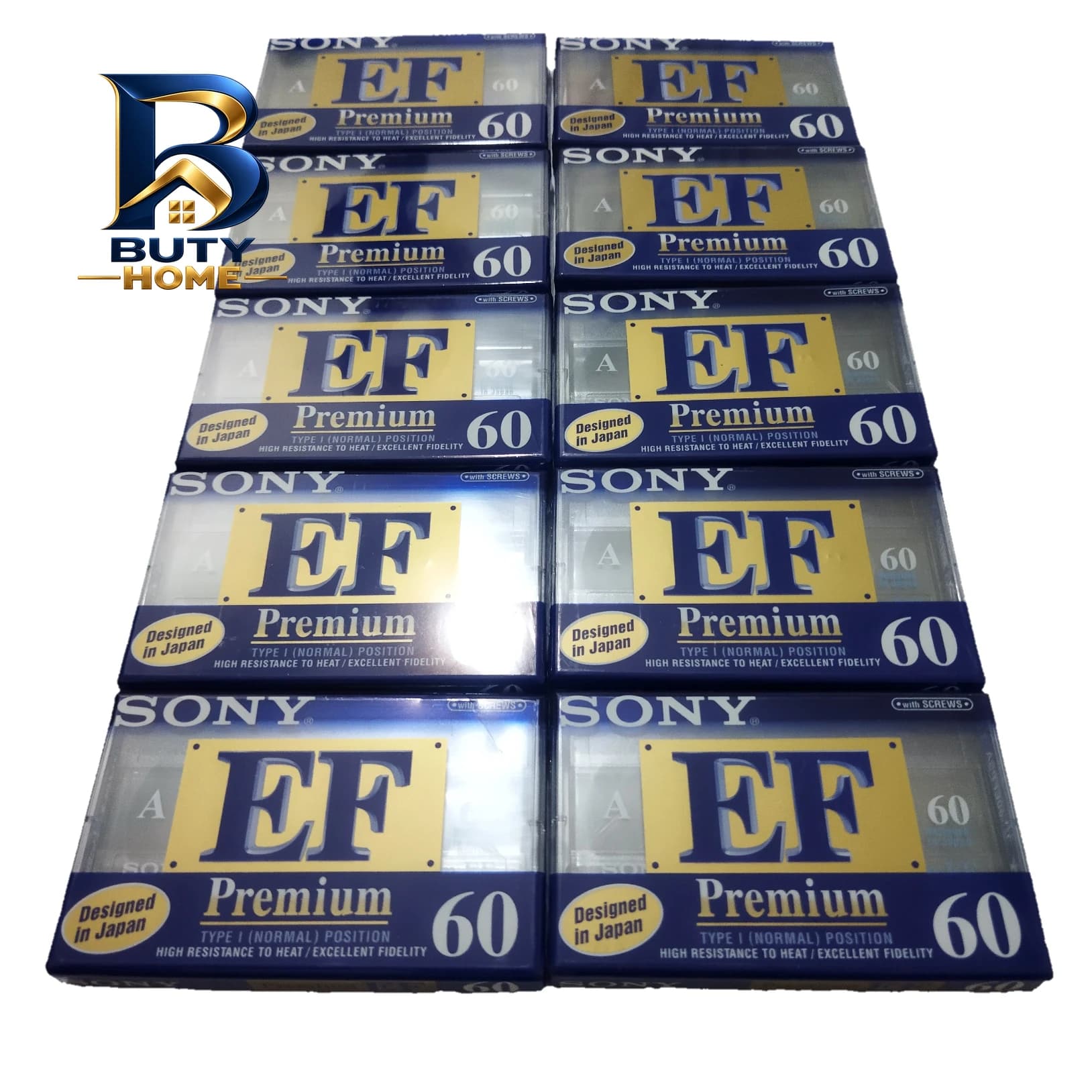 نوار کاست سونی مدل EF۶۰ مجموعه ۱۰ عددی اصل — تصویر ۸
