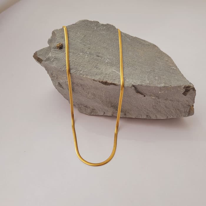 گردنبند ماری استیل باریک — تصویر ۲