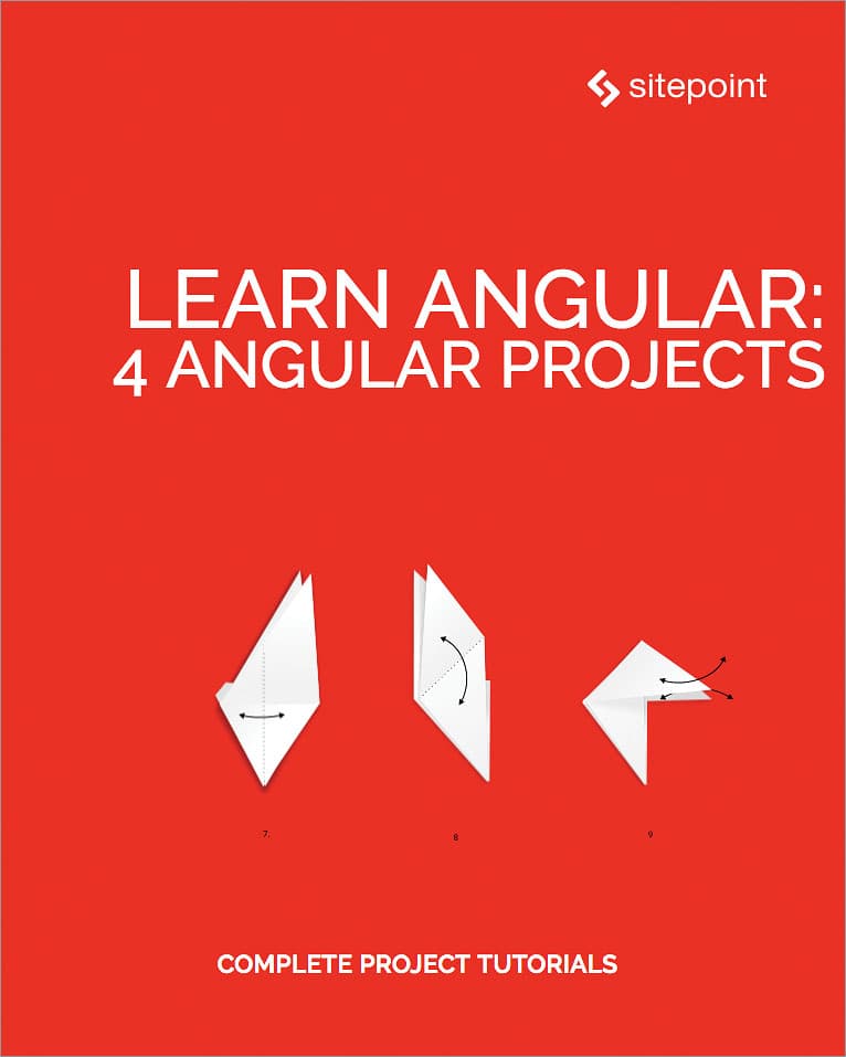 آموزش انگولار: 4 پروژه انگولار ۲۰۱۸ <br> Learn Angular: 4 Angular Projects 2018