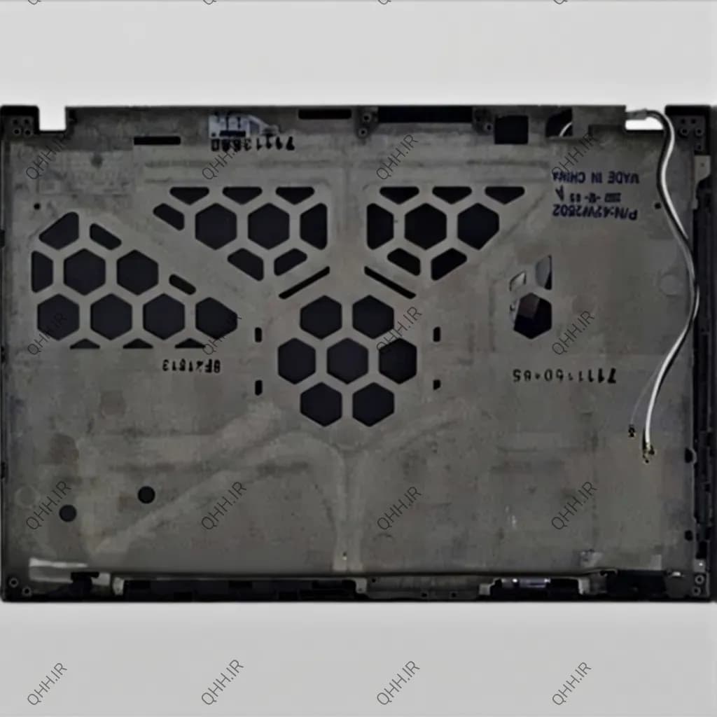 قاب پشت ال سی دی لپ تاپ لنوو ThinkPad T61 مشکی دست دوم — تصویر ۲