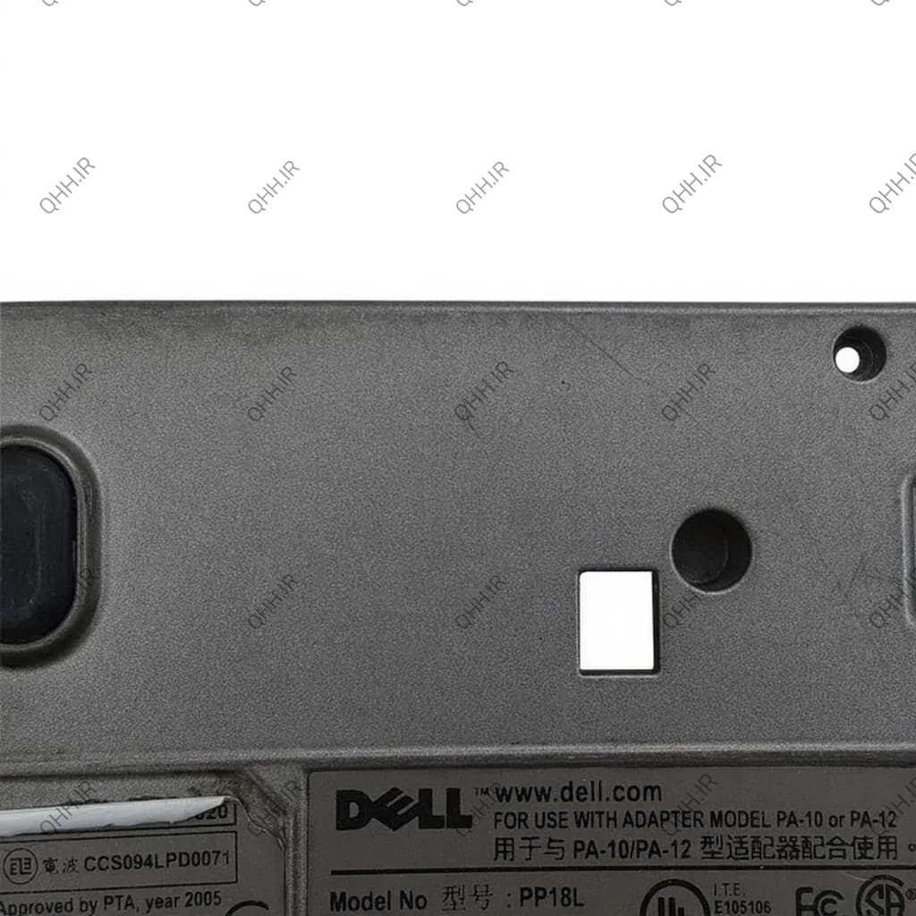 قاب کف لپ تاپ دل Case D Dell Latitude D630 نقره ای دست دوم — تصویر ۳
