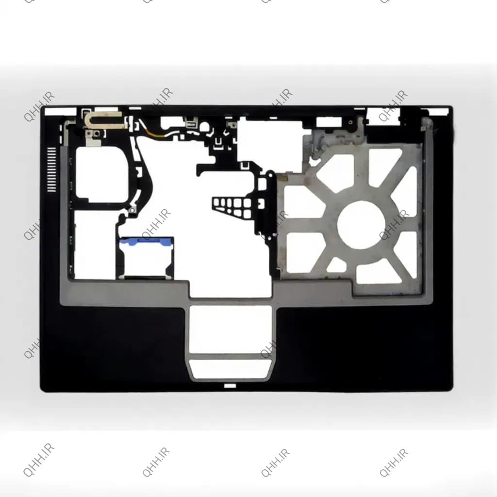 قاب کنار کیبرد لپ تاپ دل Latitude D630 مشکی-نقره ای دست دوم