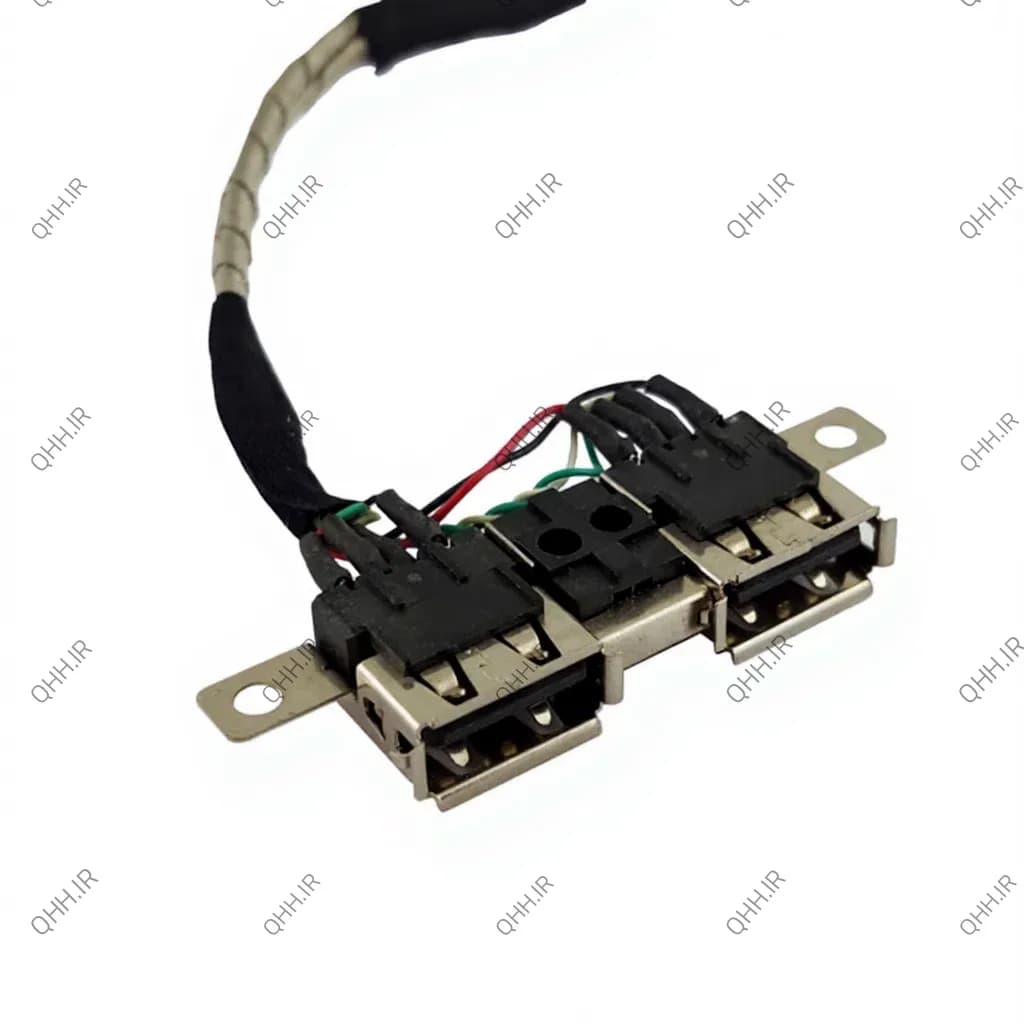 جک یو اس بی لپ تاپ USB2 برای توشیبا Satellite L505_6017B0196601 باکابل — تصویر ۴