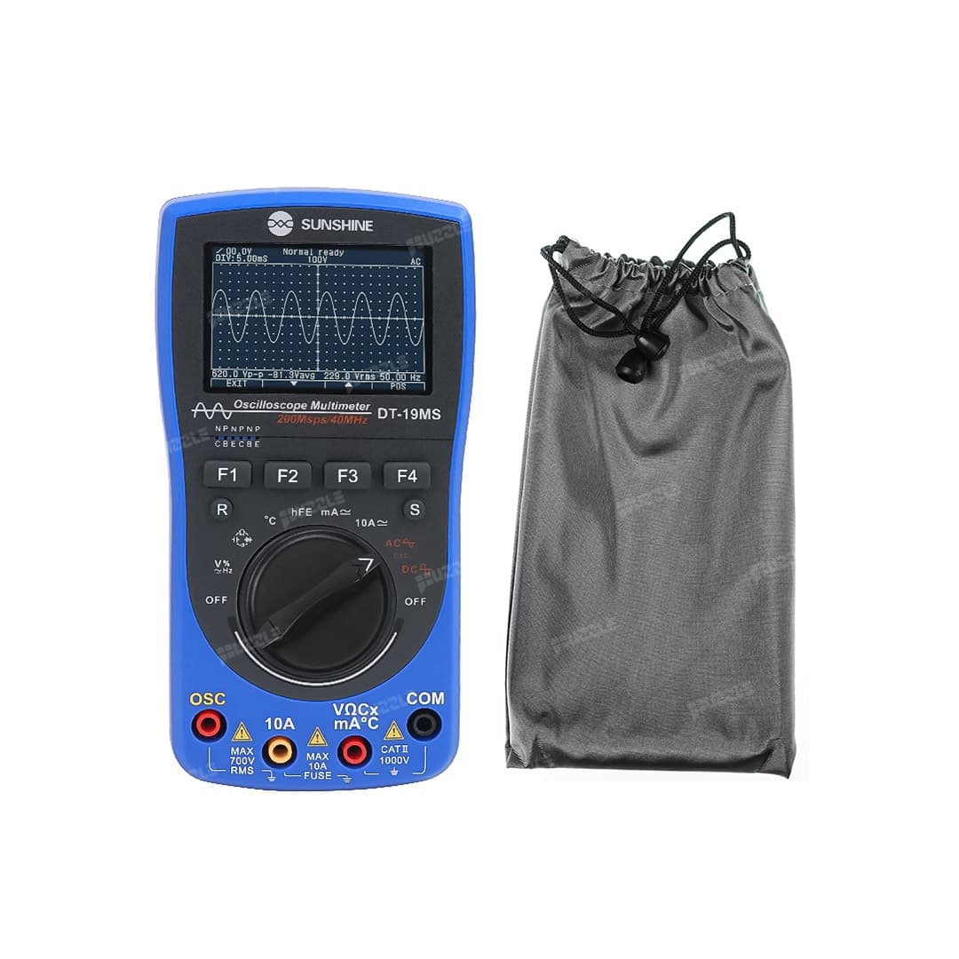 مولتی متر و اسیلوسکوپ سانشاین Sunshine DT-19MS — تصویر ۲