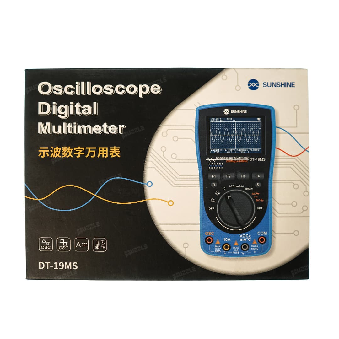 مولتی متر و اسیلوسکوپ سانشاین Sunshine DT-19MS — تصویر ۵