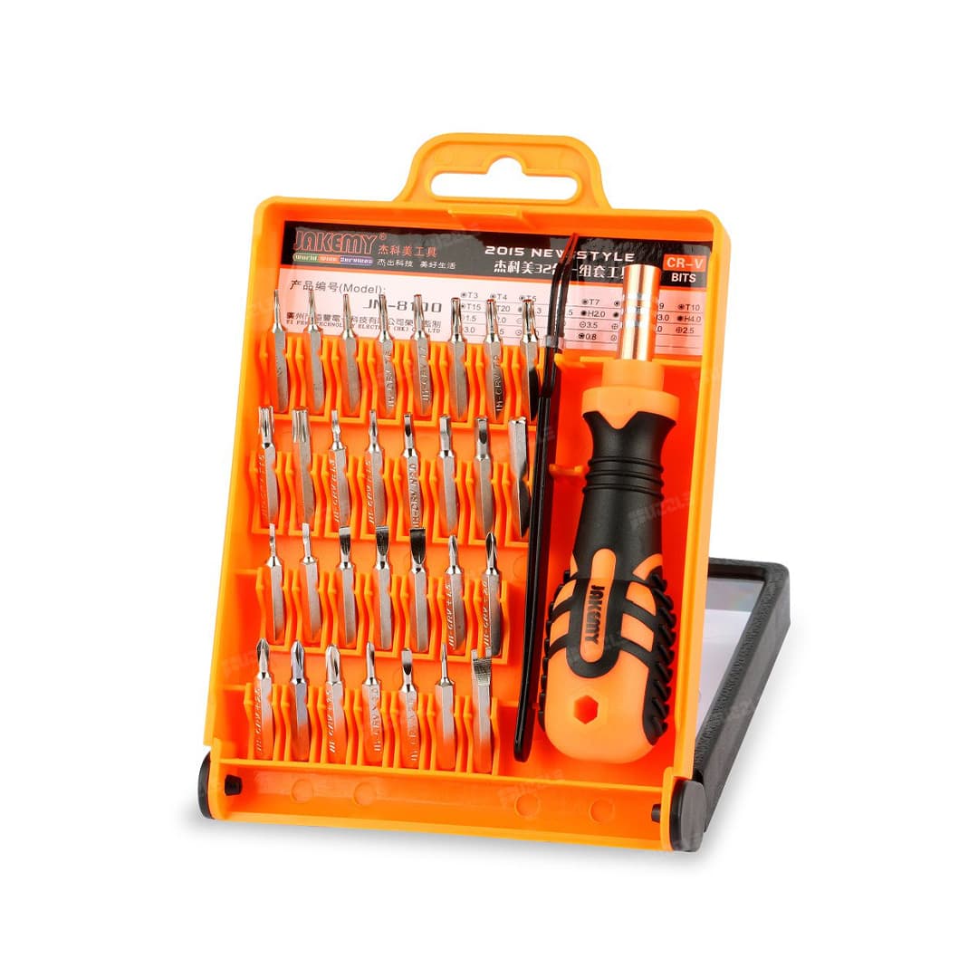 ست پیچ گوشتی 32 عددی جاکمی Jakemy JM-8100