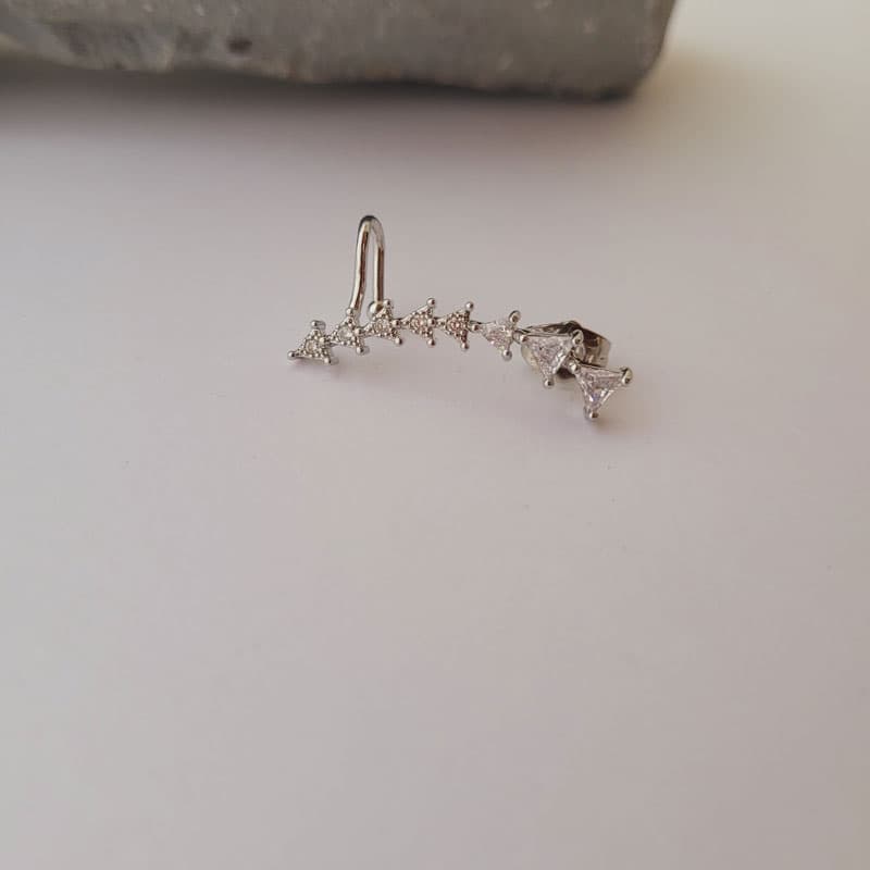 گوشواره ایرکاف طرح فلش — تصویر ۳