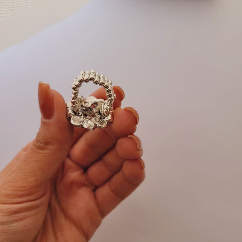 انگشتر کشی طرح گل — تصویر ۵