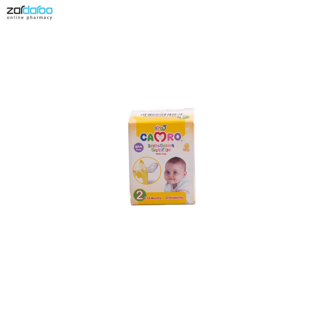 پستانک سایز 2 ارتودنسی در دار کمرو