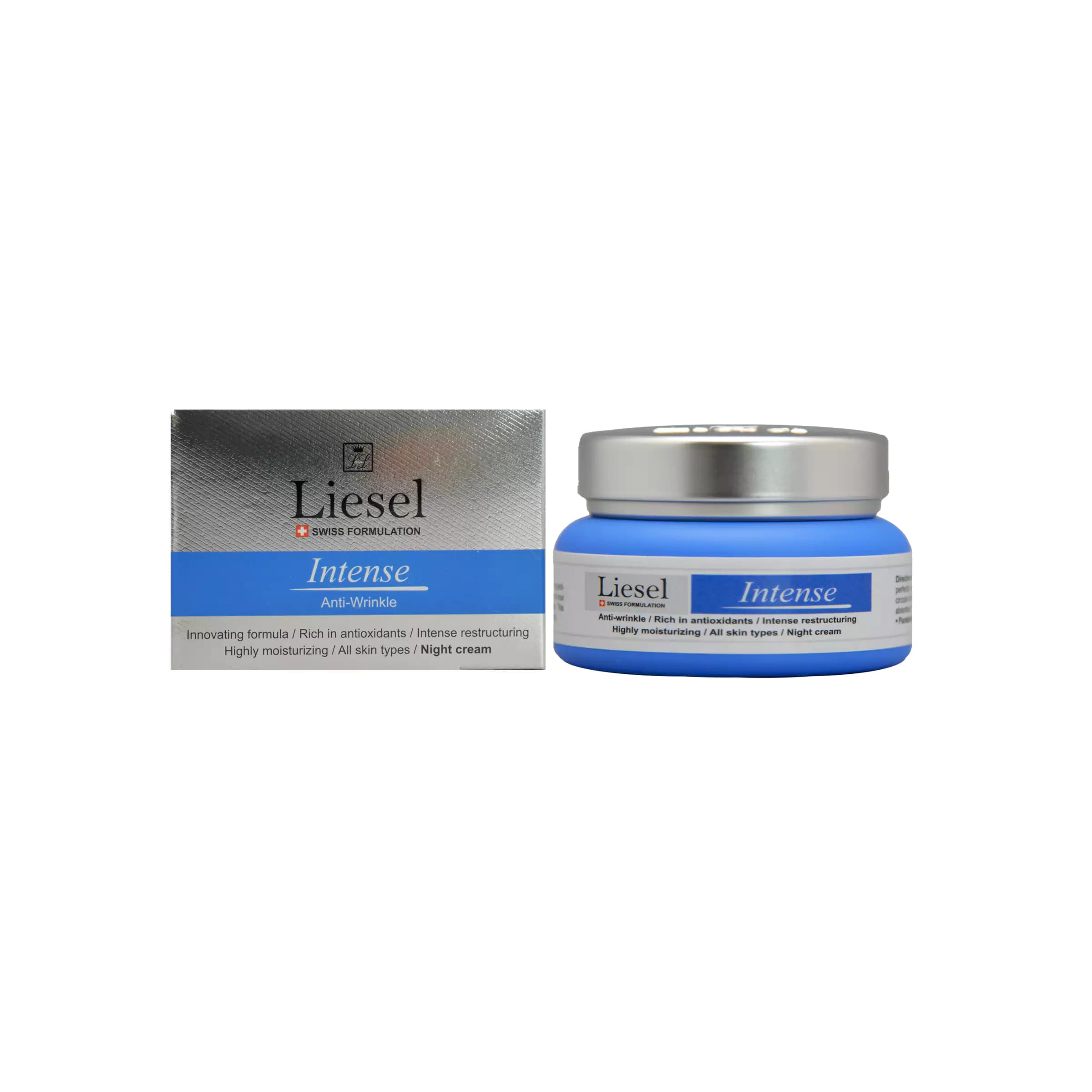کرم شب ضد چروک لایسل مدل Intense حجم 30 میلی لیتر — تصویر ۲