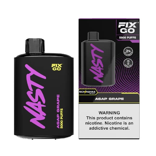 پاد یکبار مصرف نستی انگور | Nasty ASP Grape