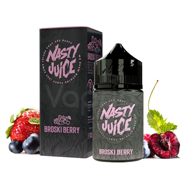 جویس آلبالو بلوبری تمشک نستی | Nasty Broski Berry 60ml