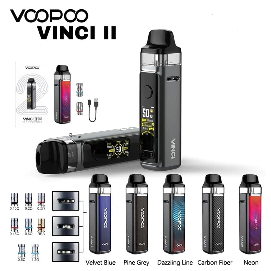 ویپ پاد ووپو وینچی 2 | VOOPOO VINCI II 50w 1500mAh — تصویر ۸