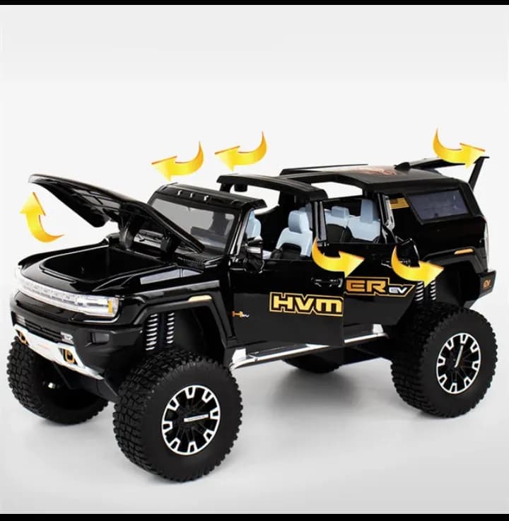ماشین بازی مدل Hummer EV کد 2419 — تصویر ۴