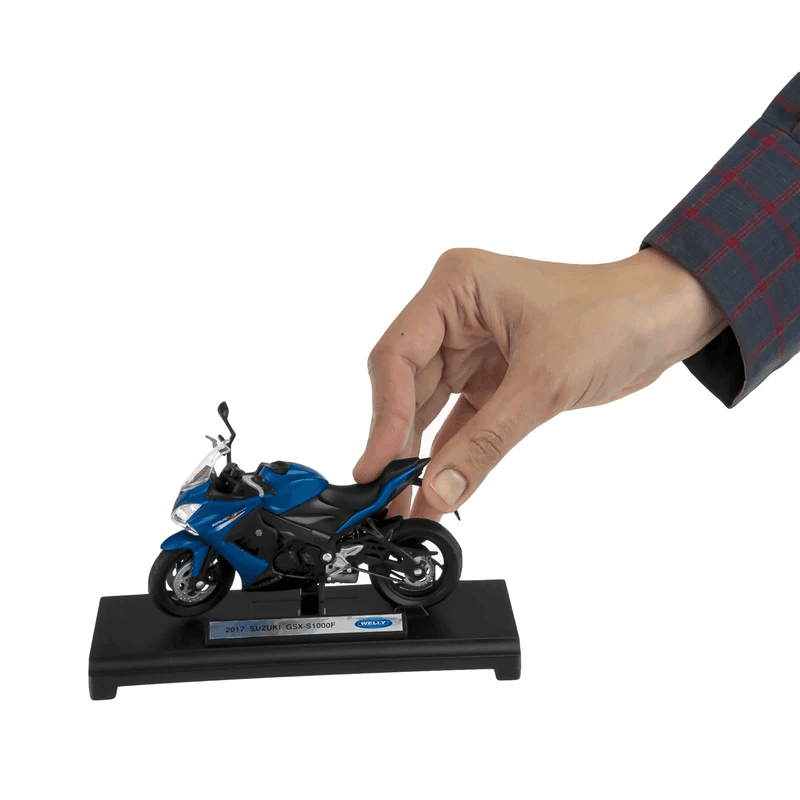 ماکت موتور ولی مدل SUZUKI 2017 GSX-S1000F کد SU19669PW — تصویر ۳