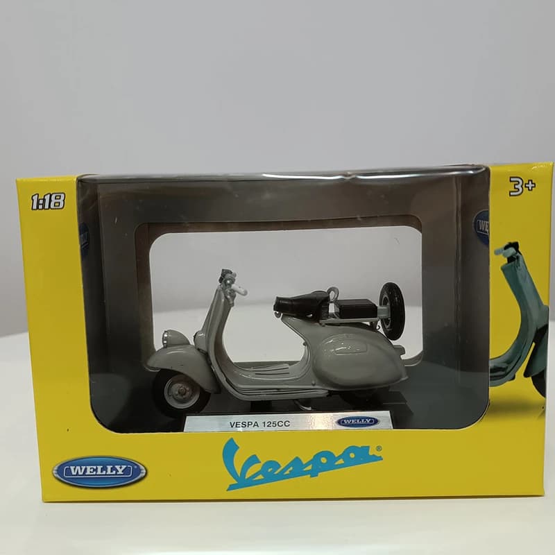 ماکت موتور ولی مدل وسپا 125cc کد V19660PW — تصویر ۸