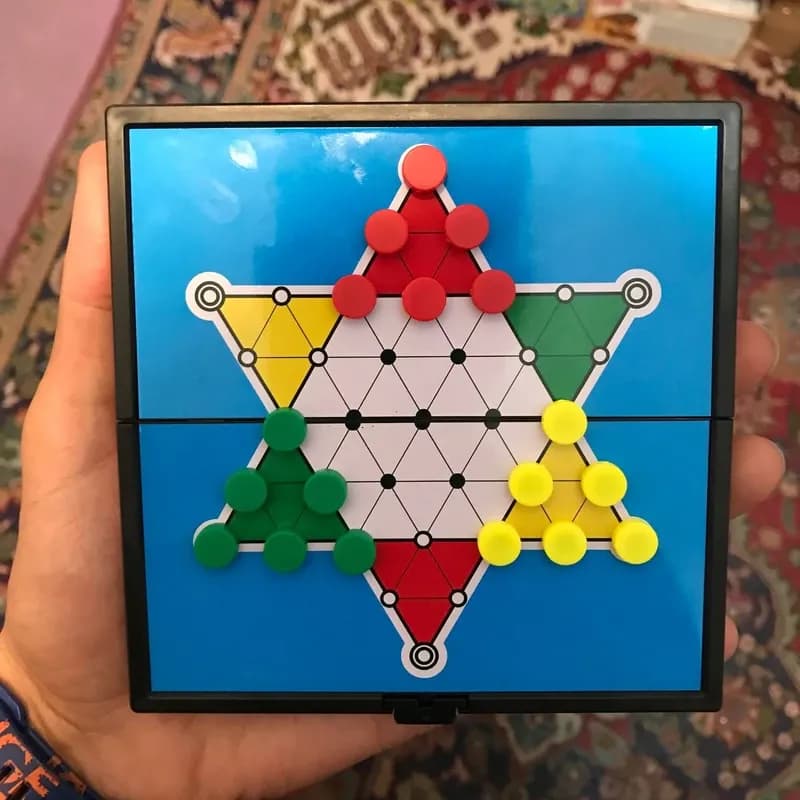 بازی فکری مدل چکرز چینی طرح Mini کد 1736 — تصویر ۴