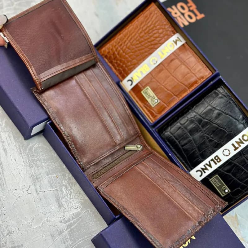 کیف پول جیبی سنگی چرم 5-261 — تصویر ۲