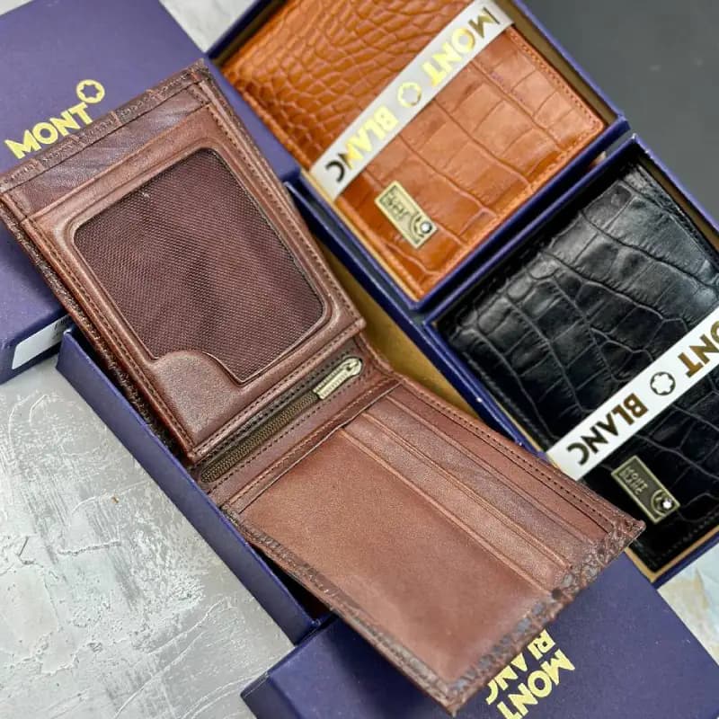کیف پول جیبی سنگی چرم 5-261 — تصویر ۳