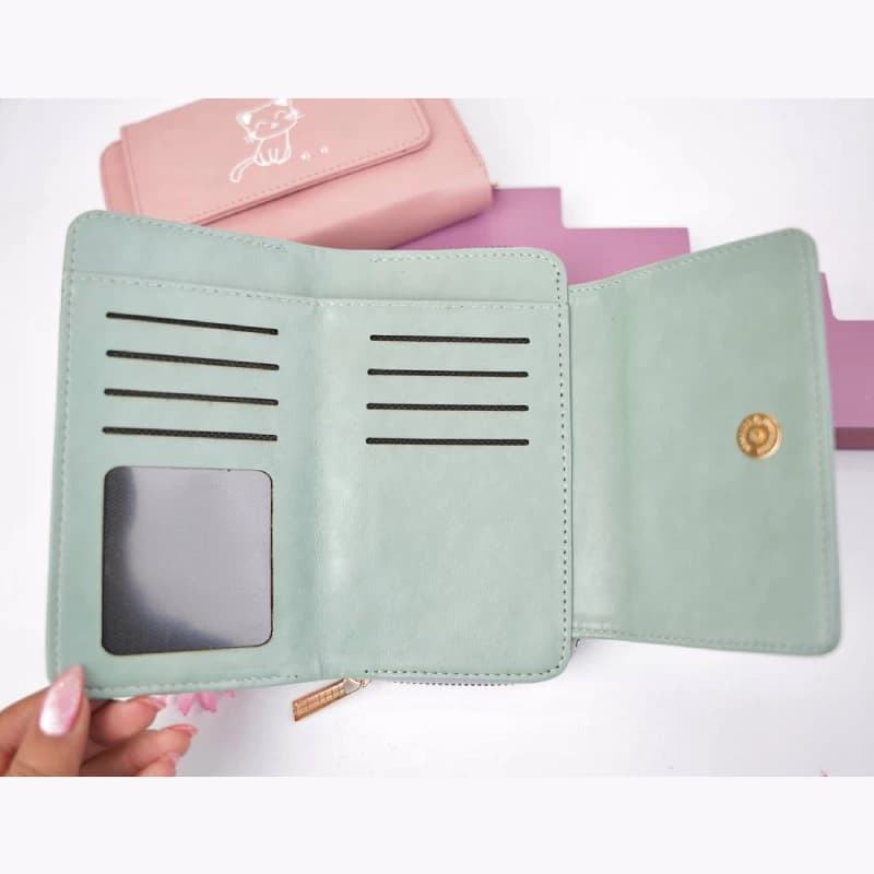 کیف پول سرخونه دار دخترانه 1-256 — تصویر ۷