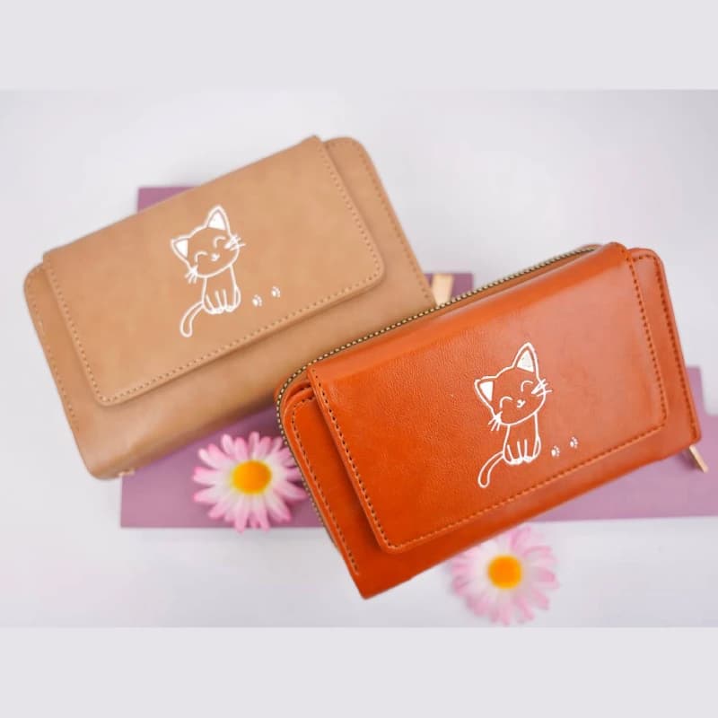 کیف پول سرخونه دار دخترانه 1-256 — تصویر ۲
