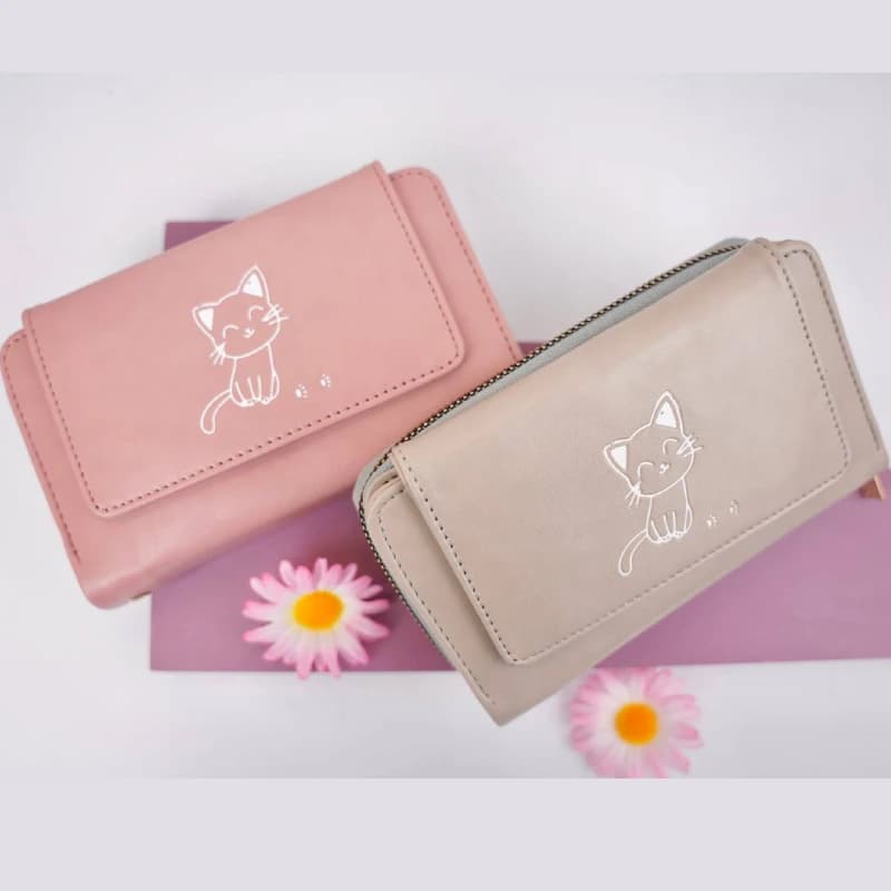کیف پول سرخونه دار دخترانه 1-256 — تصویر ۵