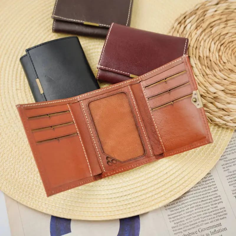 کیف پول سه لت کوچک چرم 2-290 — تصویر ۲