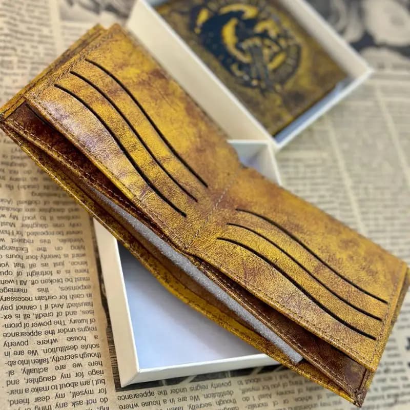 کیف پول کتابی داغی دست رنگ 42-56 — تصویر ۳