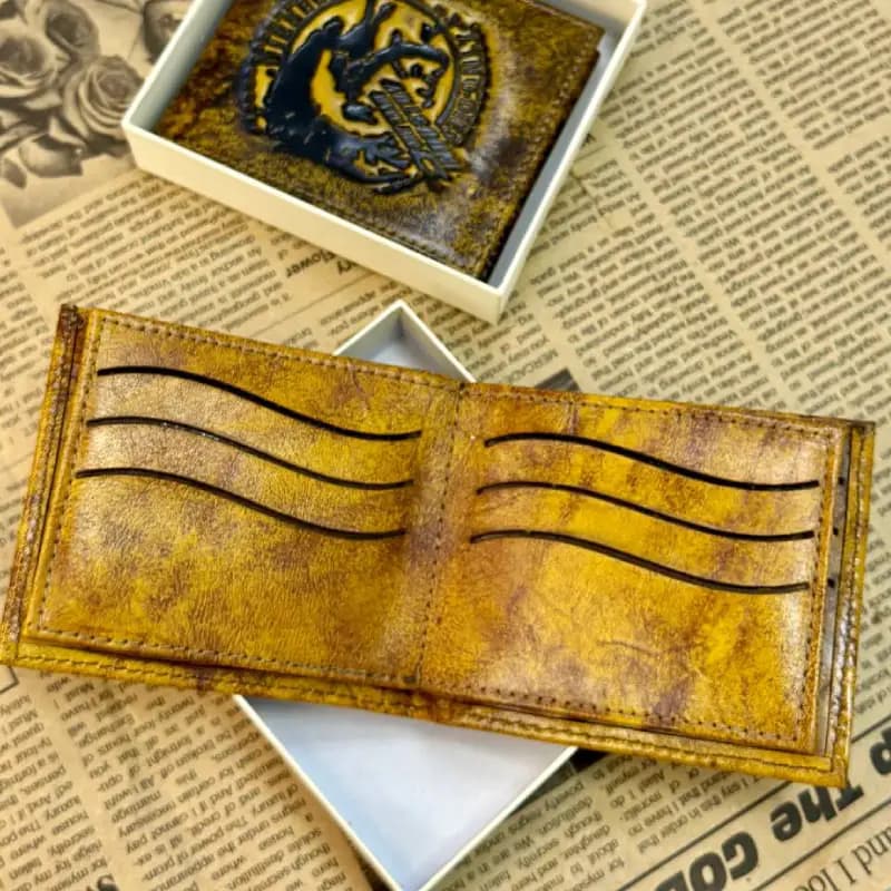 کیف پول کتابی داغی دست رنگ 42-56 — تصویر ۲