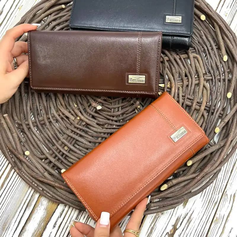کیف پول سه لت زنانه چرم پارما 21-42 — تصویر ۲
