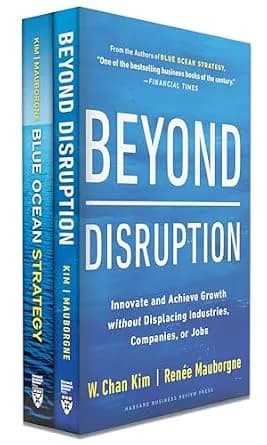و دانلود نسخه کامل کتاب زبان اصلی Blue Ocean Strategy + Beyond Disruption Collection (2 Books) | دانلود کتاب خارجی