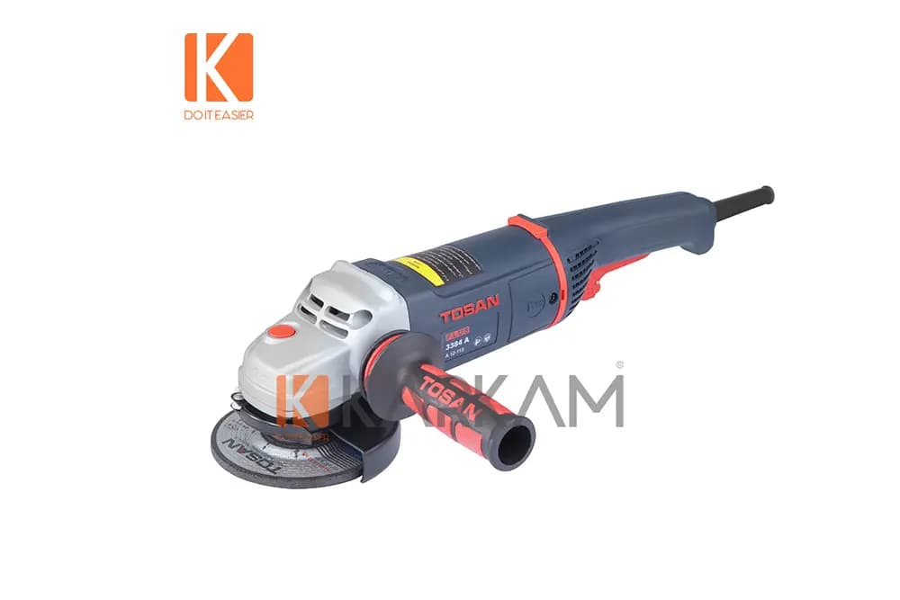 مینی فرز آهنگری 115 میلیمتری دسته بلند 1200 وات توسن پلاس 3384A
