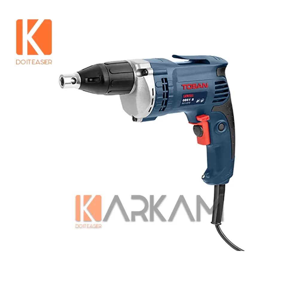 دریل پیچگوشتی برقی 0861S توسن پلاس